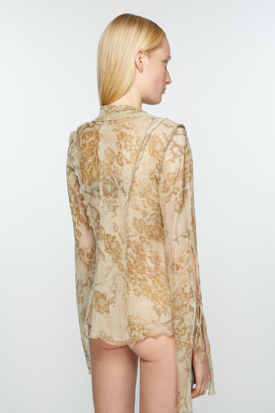 (image for) High-Tech Print blouse